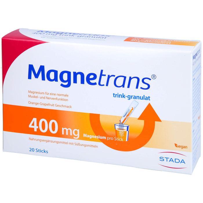 Magnetrans 400mg Trinkgran, 20X5.5 g GRA