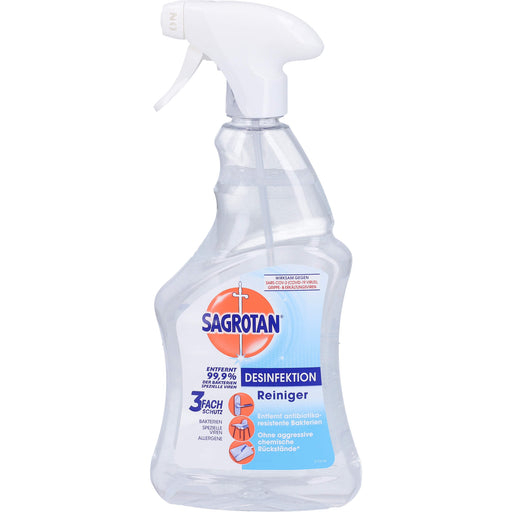 Sagrotan Desinfektions-Reiniger zur Reinigung von Oberflächen, 500 ml Lösung