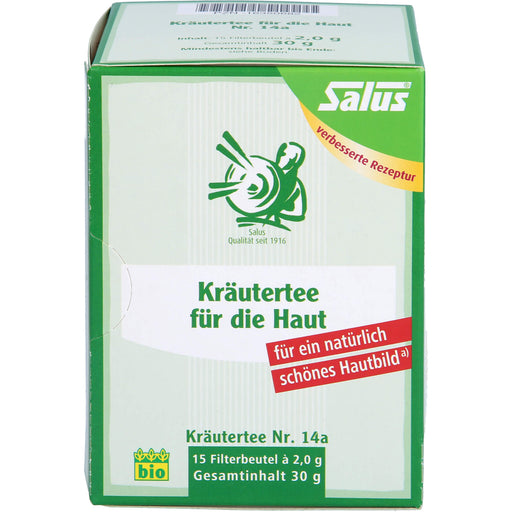 Salus Kräutertee für die Haut Nr. 14 a bio, 15 St. Beutel