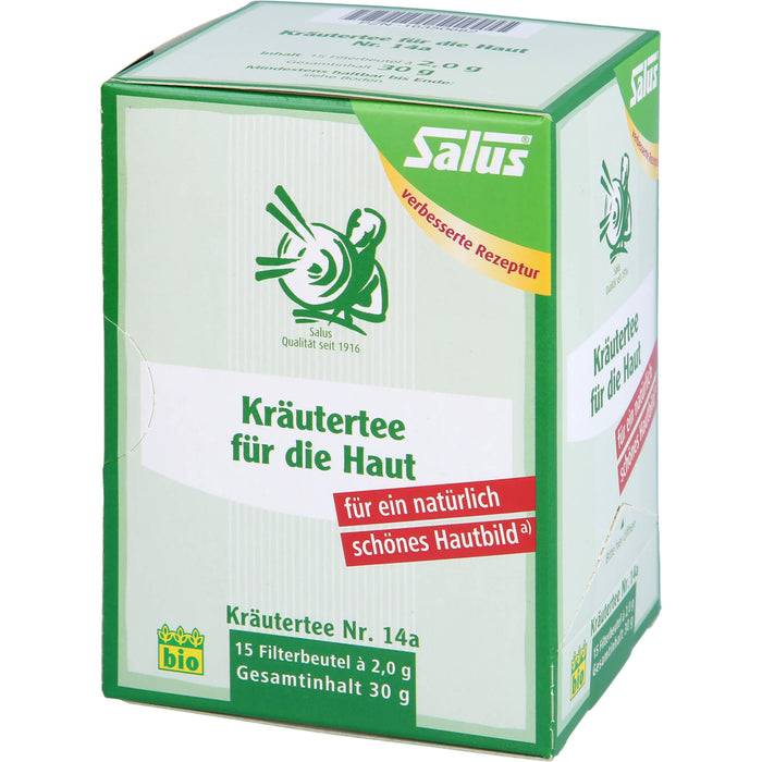 Salus Kräutertee für die Haut Nr. 14 a bio, 15 St. Beutel