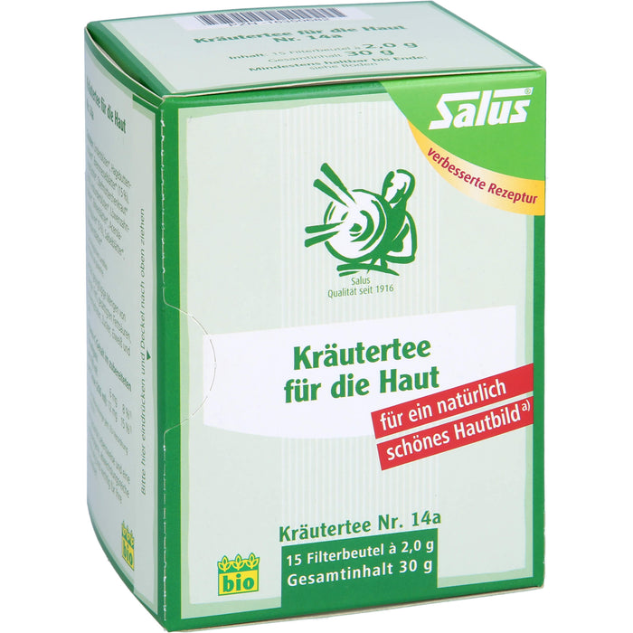 Salus Kräutertee für die Haut Nr. 14 a bio, 15 St. Beutel