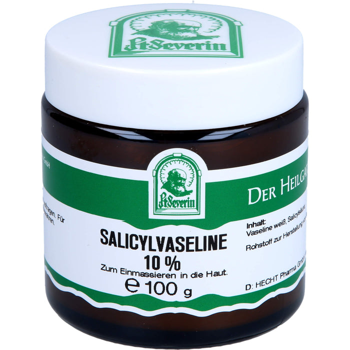 Bombastus Salicyl-Vaselin 10 % Salbe gegen Hornhaut, 100 g Salbe
