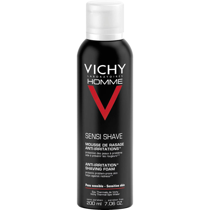 VICHY Homme Rasierschaum gegen Hautirritationen, 200 ml Schaum
