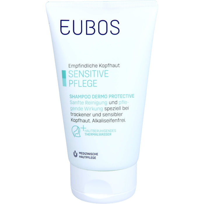 EUBOS Sensitive Shampoo Dermo Protectiv bei sensibler Kopfhaut, 150 ml Shampoo