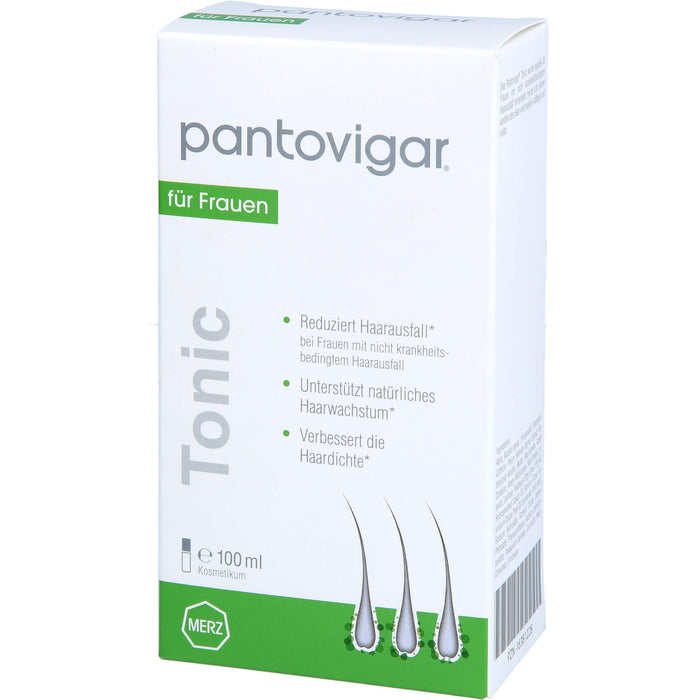 Pantovigar Tonic für Frauen reduziert Haarausfall und unterstützt natürliches Haarwachstum, 100 ml Lösung