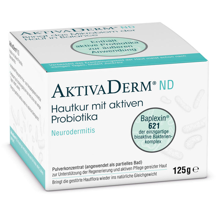 AktivaDerm ND Neurodermitis Hautkur akt Probiotika, 125 g PUL