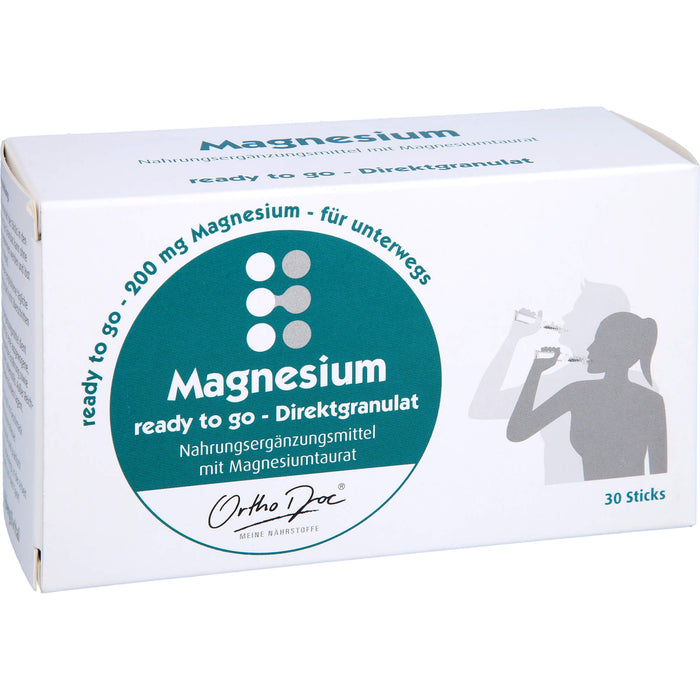 OrthoDoc Magnesium Direktgranulat, 30 St. Sticks