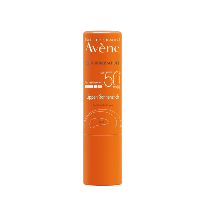 Avène Lippen-Sonnenstick SPF 50+ sehr hoher Sonnenschutz für empfindliche Lippen, 3 g Stift