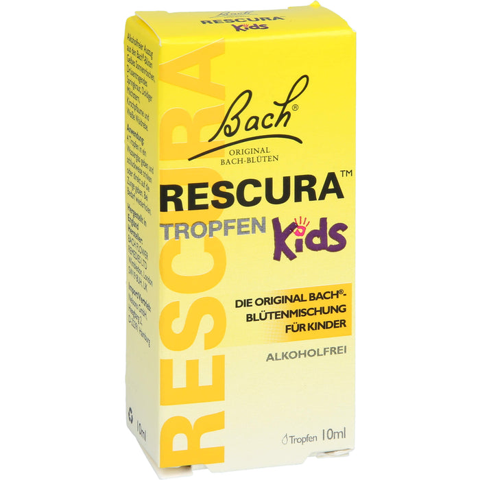 Bach Original Bach-Blüten RESCURA Tropfen Kids alkoholfrei, 10 ml Solution
