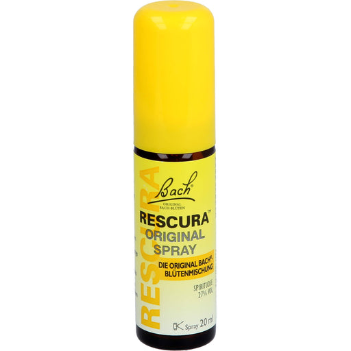 Bach Rescura Original Spray mit 27% Alkohol, 20 ml Lösung