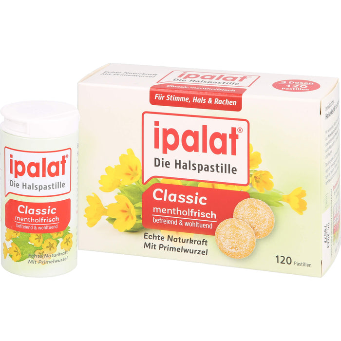 Ipalat Halspastillen classic, 120 St. Pastillen