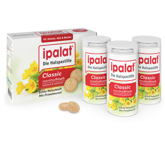 Ipalat Halspastillen classic, 120 St. Pastillen