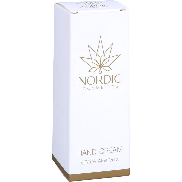 CBD Handcreme Nordic Cosmetics CBD + Aloe Vera, 50 ml CRE