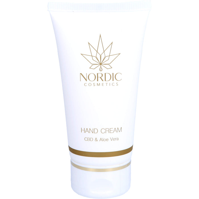 CBD Handcreme Nordic Cosmetics CBD + Aloe Vera, 50 ml CRE