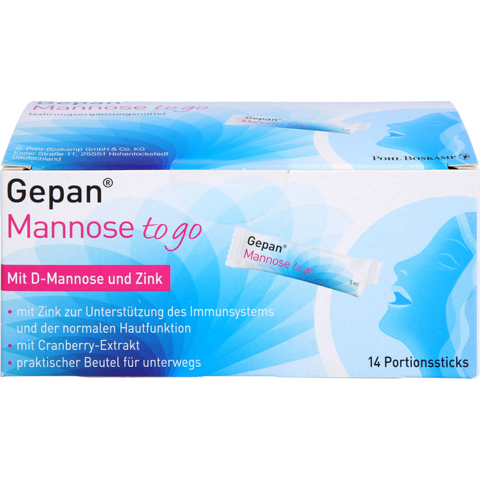 Gepan Mannose to go, 14X5 ml LSE