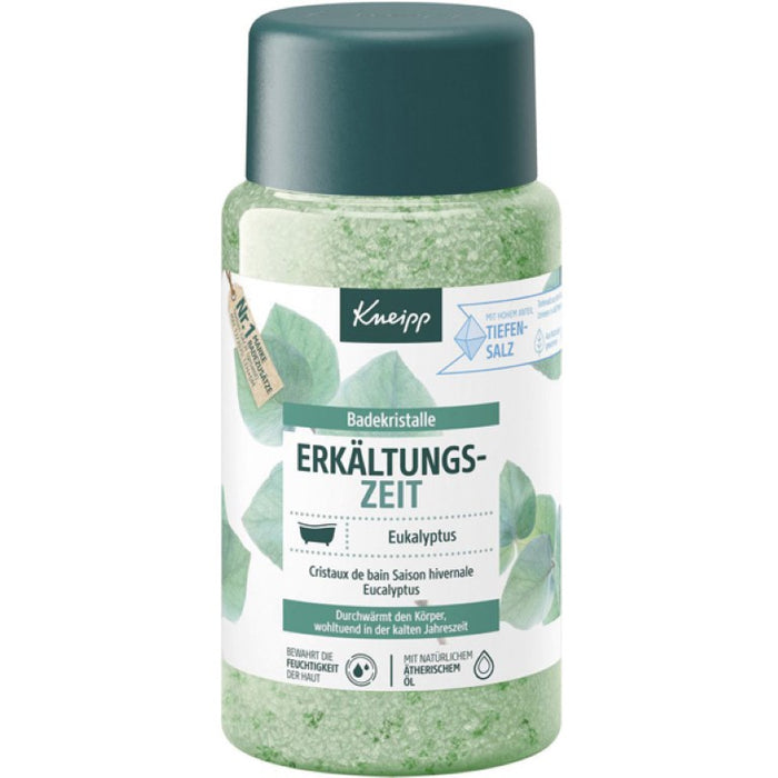 Kneipp Badekristalle Erkältungszeit Eukalyptus, 600 g Badezusatz