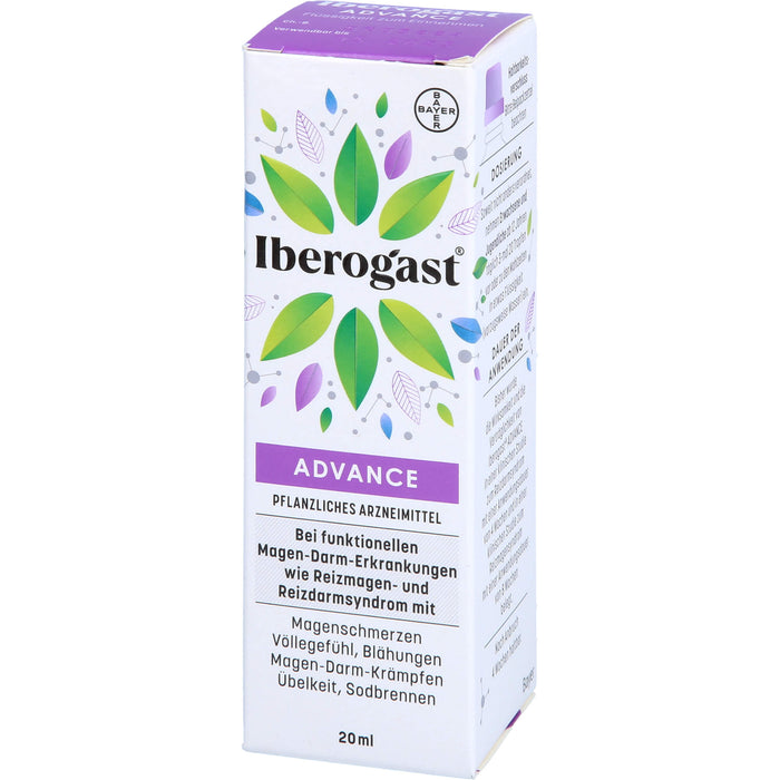 Iberogast  ADVANCE, Flüssigkeit zum Einnehmen, 20 ml Lösung