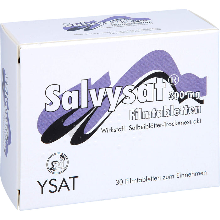 Salvysat 300 mg Filmtabletten zur Anwendung bei vermehrter Schweißbildung, 30 St. Tabletten