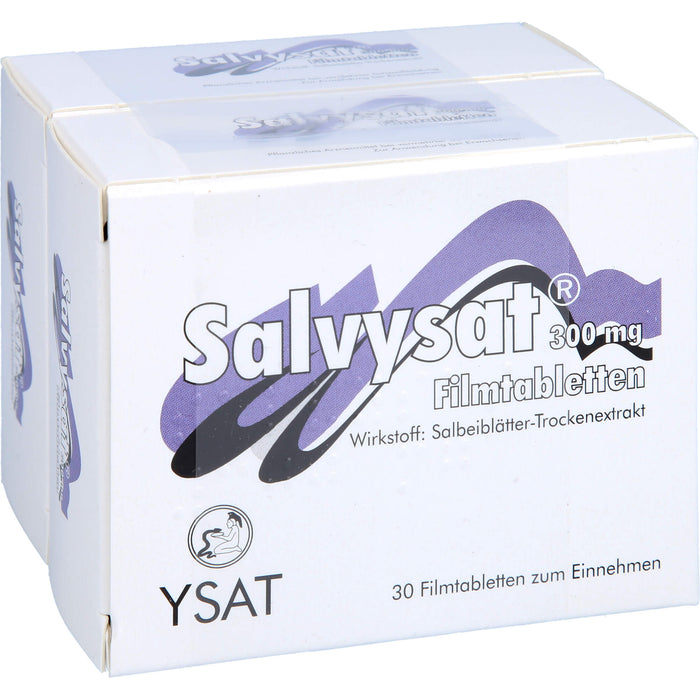 Salvysat 300 mg Filmtabletten zur Anwendung bei vermehrter Schweißbildung, 60 St. Tabletten