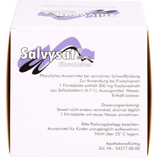 Salvysat 300 mg Filmtabletten bei vermehrter Schweißbildung, 90 St. Tabletten