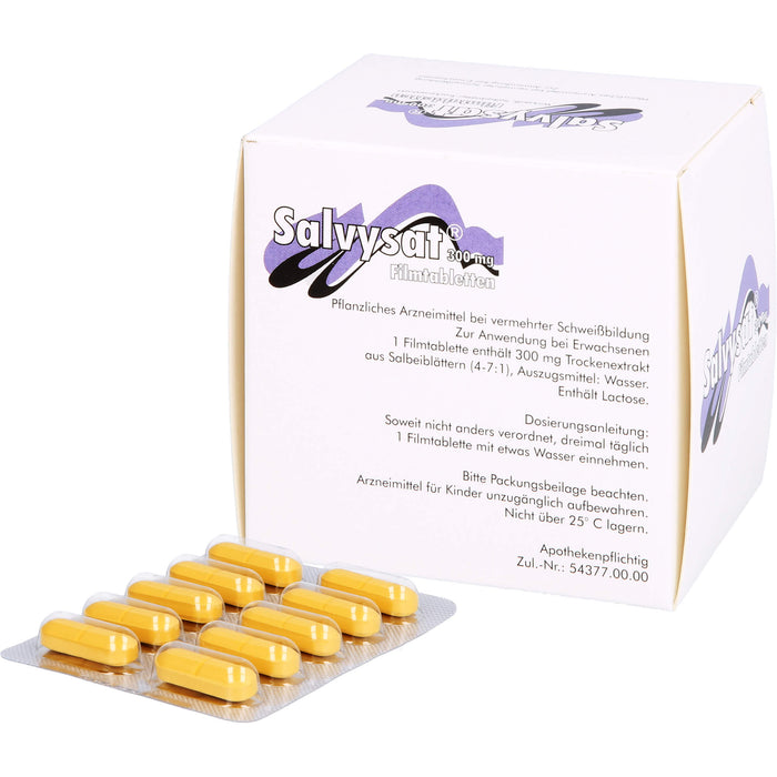 Salvysat 300 mg Filmtabletten bei vermehrter Schweißbildung, 90 St. Tabletten