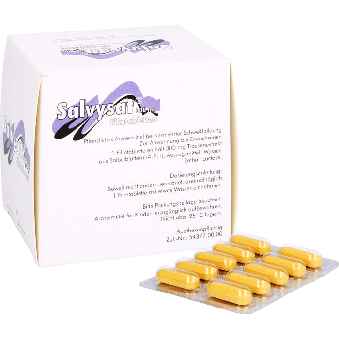 Salvysat 300 mg Filmtabletten bei vermehrter Schweißbildung, 90 St. Tabletten
