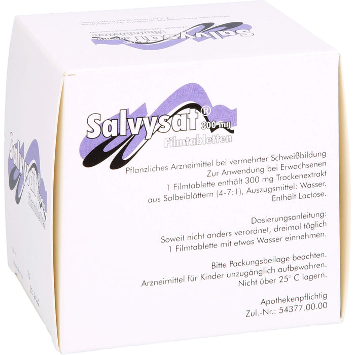 Salvysat 300 mg Filmtabletten bei vermehrter Schweißbildung, 90 St. Tabletten