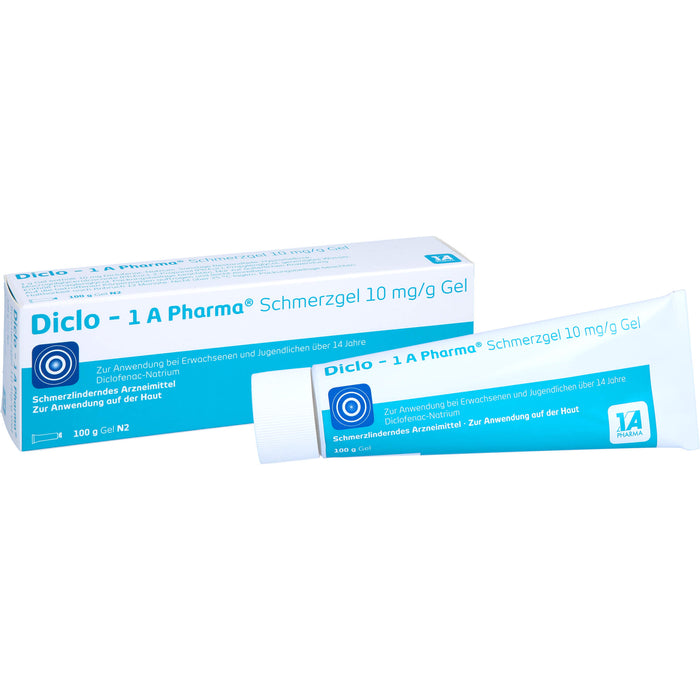 Diclo - 1 A Pharma Schmerzgel, 10 mg/g Gel, 100 g GEL