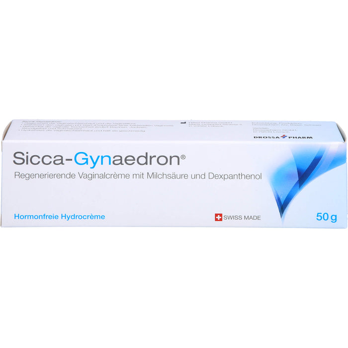 Sicca-Gynaedron regenerierende Vaginalcreme mit Milchsäure und Dexpanthenol, 50 g Creme