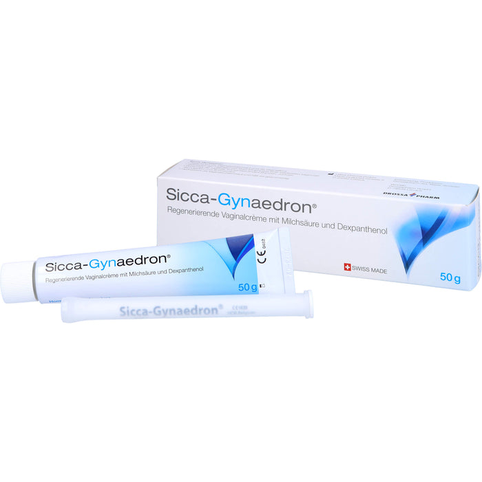 Sicca-Gynaedron regenerierende Vaginalcreme mit Milchsäure und Dexpanthenol, 50 g Creme