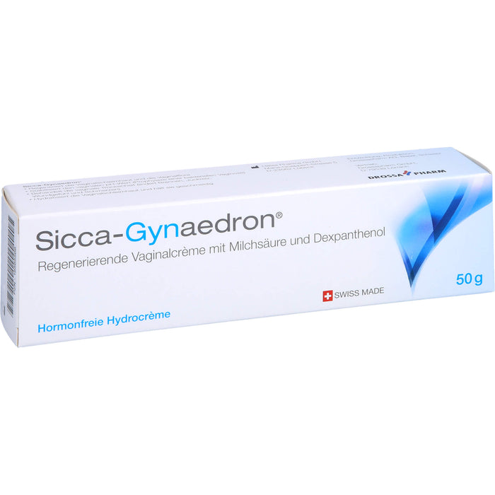Sicca-Gynaedron regenerierende Vaginalcreme mit Milchsäure und Dexpanthenol, 50 g Creme