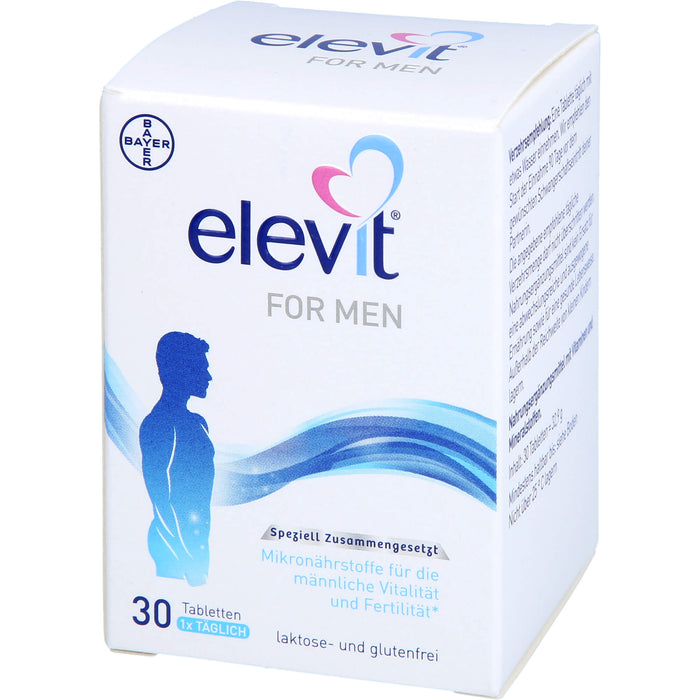Elevit for Men Tabletten für männliche Vitalität und Fertilität, 30 St. Tabletten