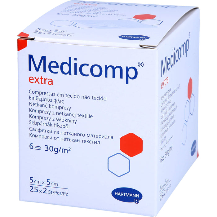 Medicomp Extra Bl st 5x5, 25X2 St KOM