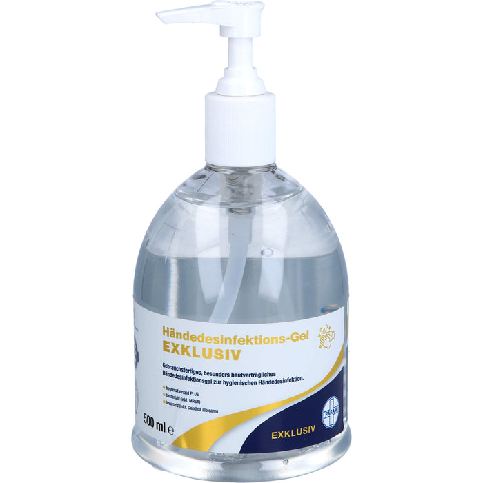 Händedesinfektion Gel EXKLUSIV PARAM, 500 ml GEL