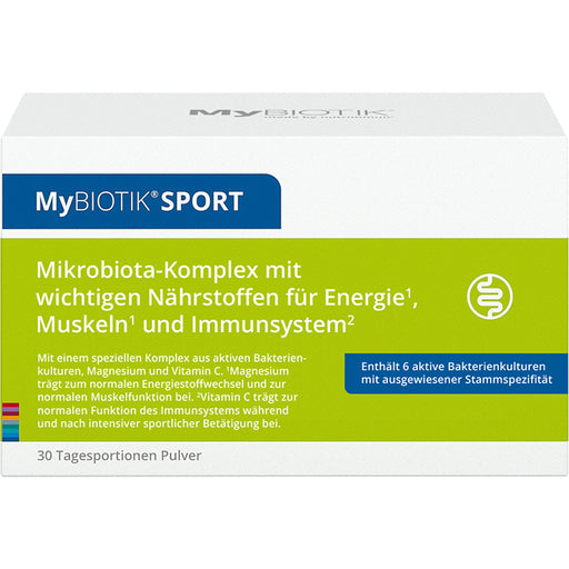 MyBIOTIK SPORT Pulver für Energie, Muskeln und das Immunsystem, 30 St. Beutel