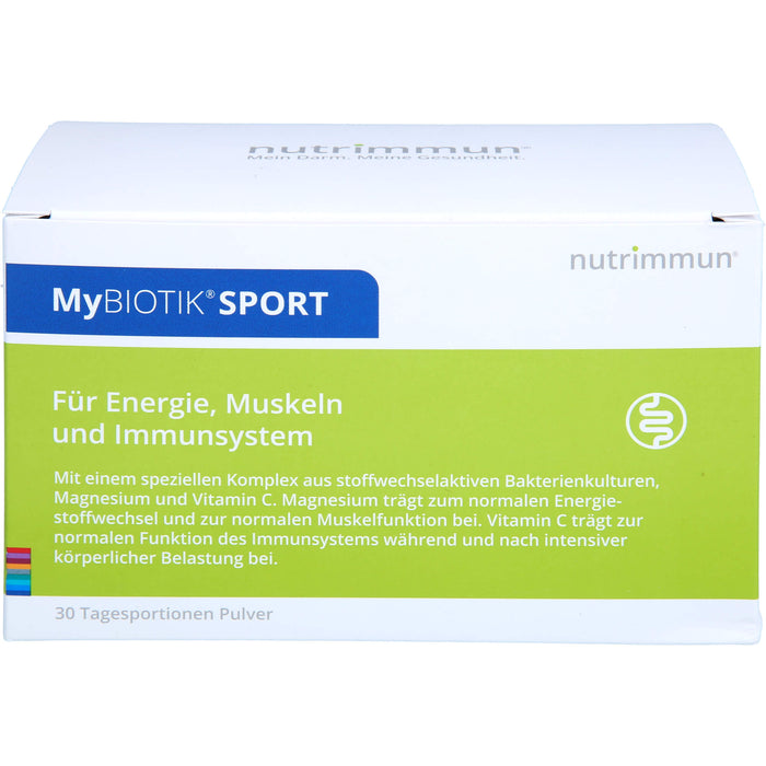 MyBIOTIK SPORT Pulver für Energie, Muskeln und das Immunsystem, 30 St. Beutel