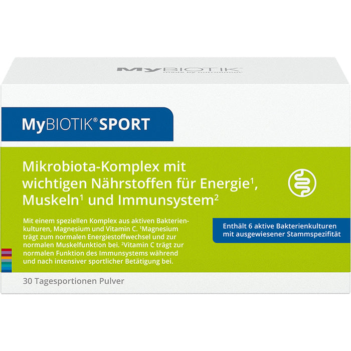 MyBIOTIK SPORT Pulver für Energie, Muskeln und das Immunsystem, 30 St. Beutel