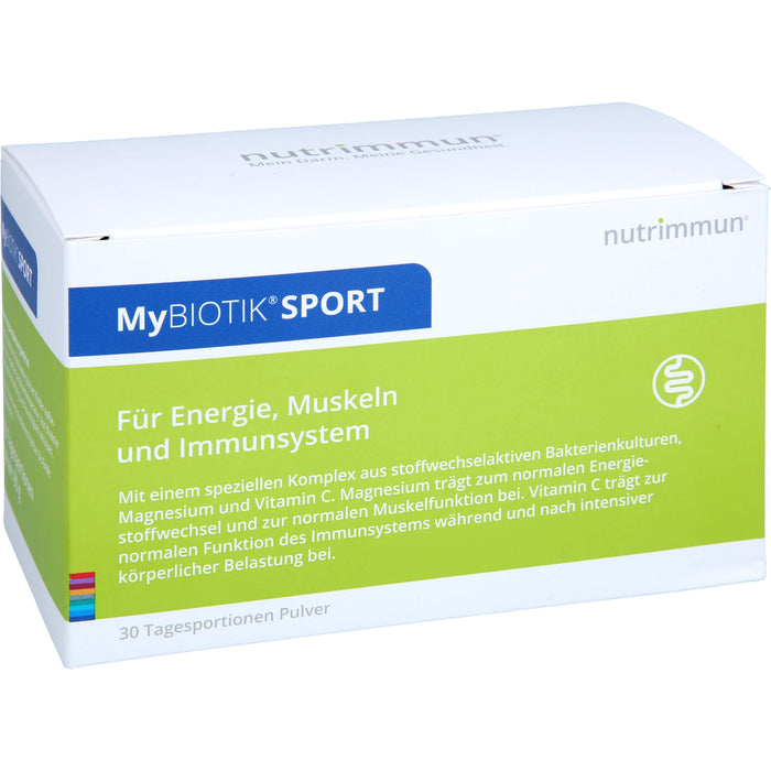 MyBIOTIK SPORT Pulver für Energie, Muskeln und das Immunsystem, 30 St. Beutel