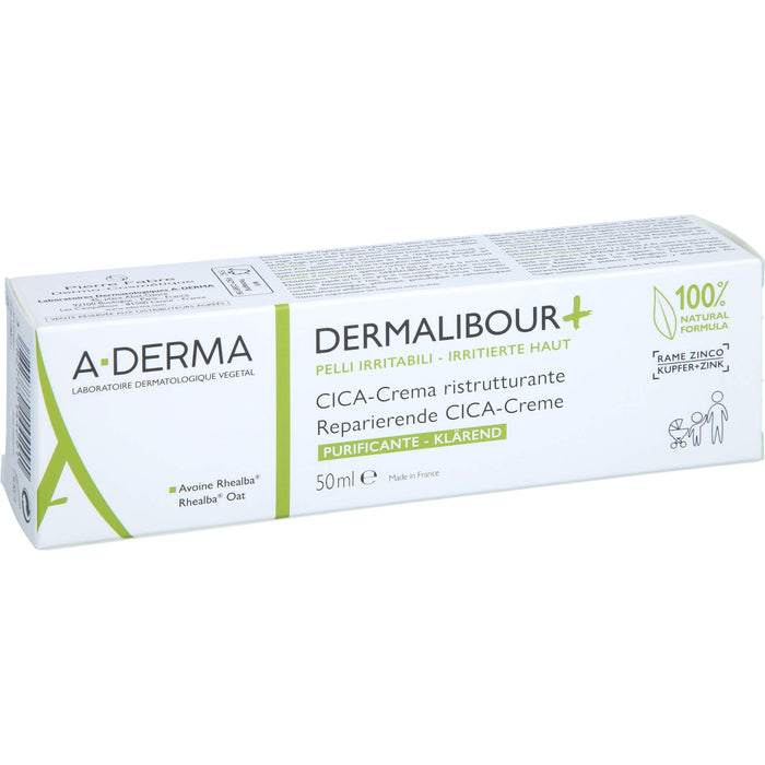 A-DERMA DERMALIBOUR+ CICA-Creme reparierend, 50 ml CRE