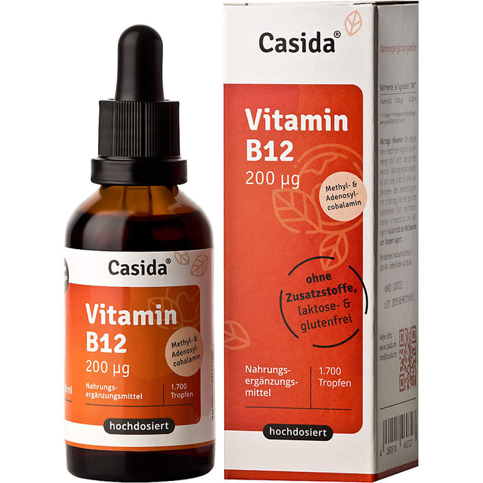 Vitamin B12 Tropfen Vegan, 50 ml TRO