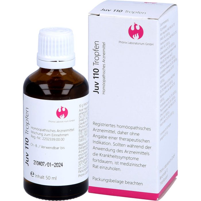 Juv 110 Tropfen, 50 ml Lösung