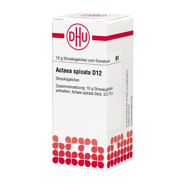 DHU Actaea spicata D12 Globuli, 10 g Globuli