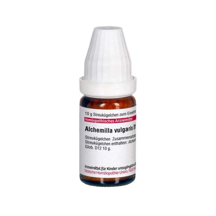 DHU Alchemilla vulgaris D12 Globuli, 10 g Globuli