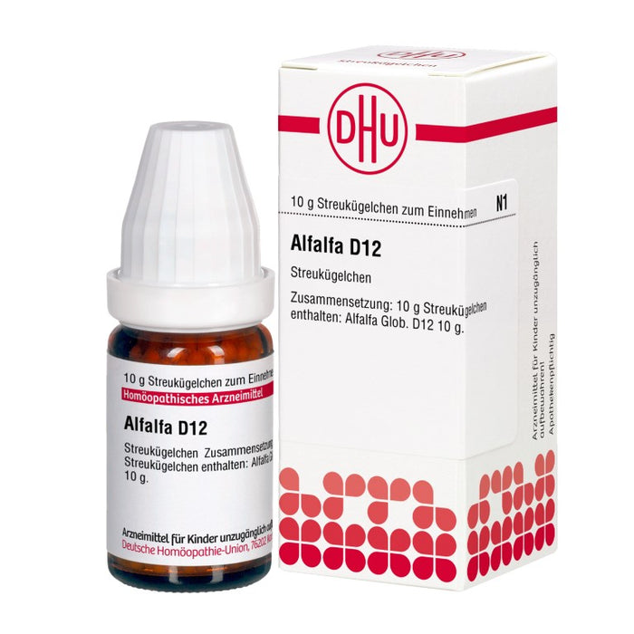 DHU Alfalfa D12 Globuli, 10 g Globuli