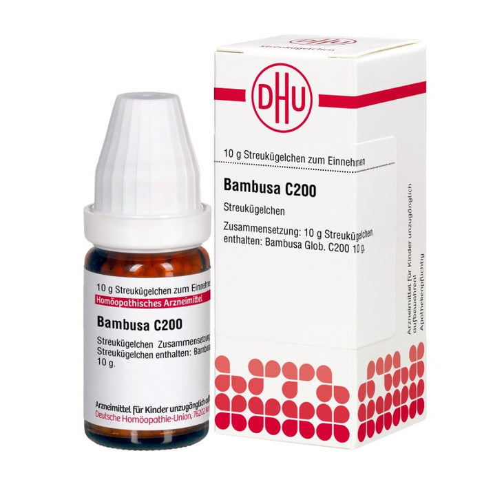 DHU Bambusa C200 Globuli, 10 g Globuli