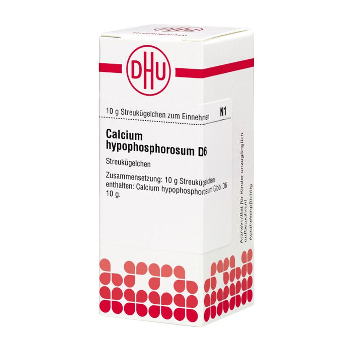 DHU Calcium hypophosphorosum D6 Globuli, 10 g Globuli