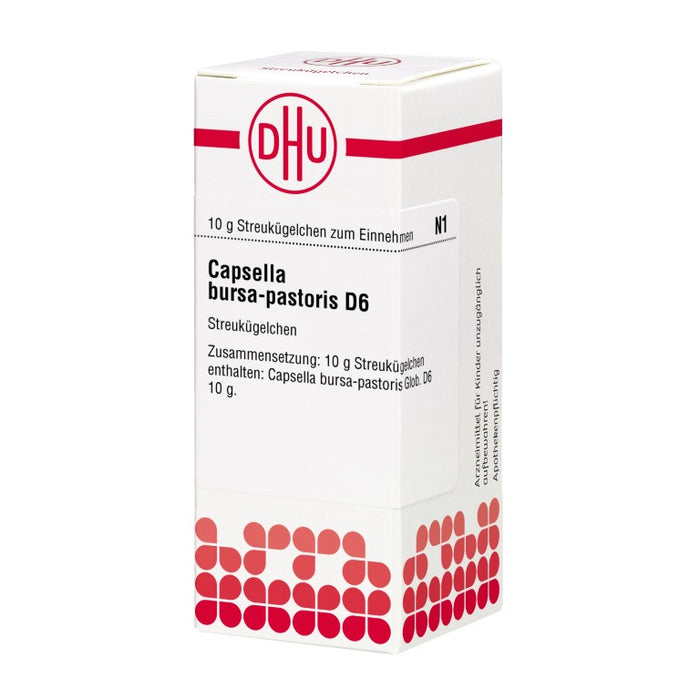 DHU Capsella bursa-pastoris D6 Globuli, 10 g Globuli