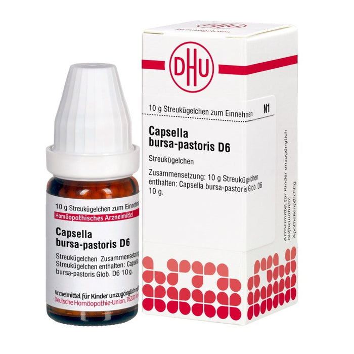 DHU Capsella bursa-pastoris D6 Globuli, 10 g Globuli