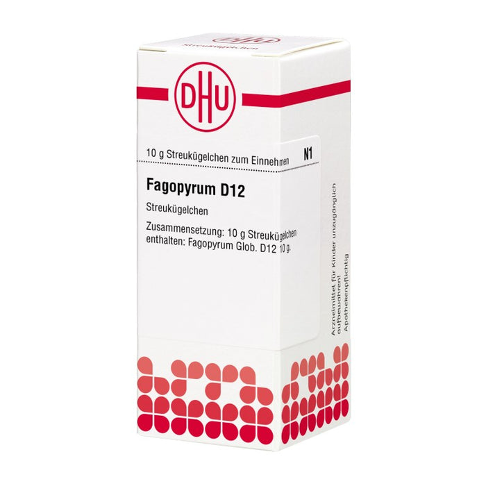 DHU Fagopyrum D12 Globuli, 10 g Globuli