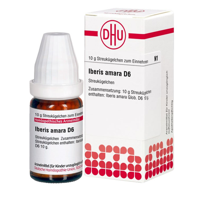 DHU Iberis amara D6 Globuli, 10 g Globuli